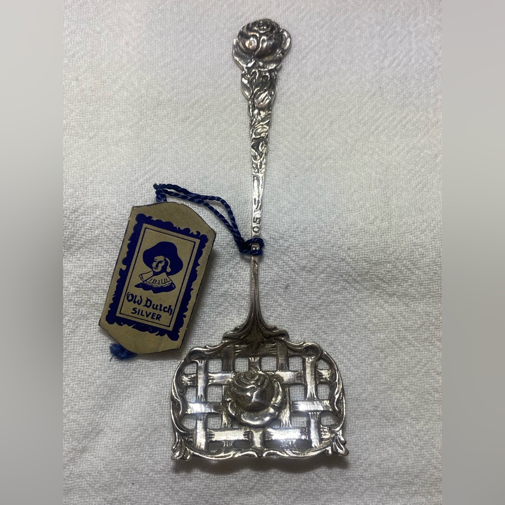 Silver Souvenir Nut Spoon